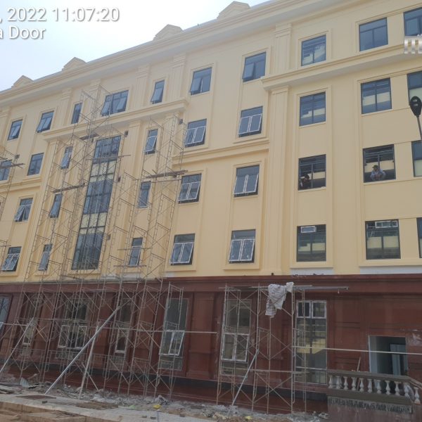 Dự án thi công cửa nhôm Xingfa cho Trụ sở công an tỉnh Long An