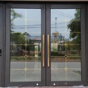 Báo giá cửa kính cường lực khung nhôm