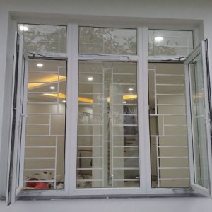 Báo giá cửa nhôm Xingfa có khung bảo vệ chống trộm hiện đại