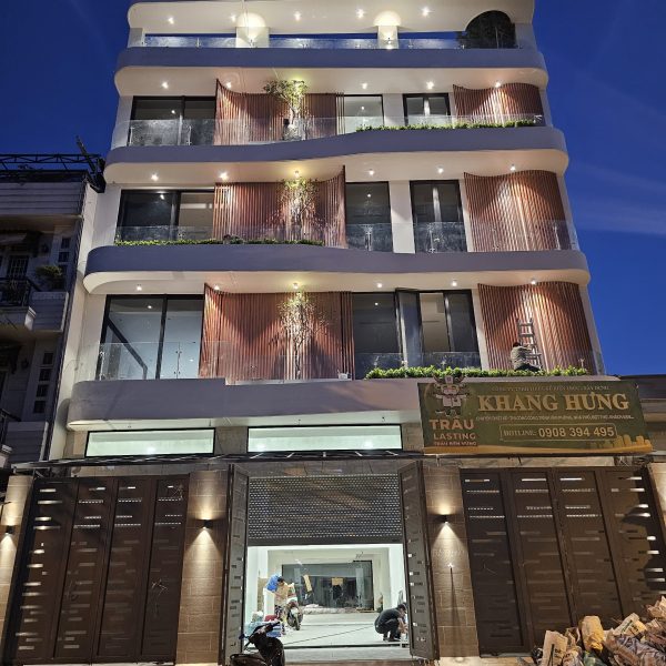 Cửa cuốn khe thoáng cho công trình nhà dân tại Quận 6