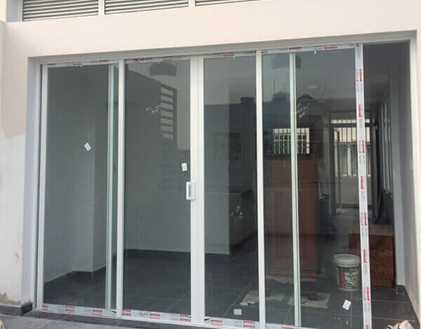 Cửa nhôm Xingfa Class A nhà ở 4 cánh trượt ngang
