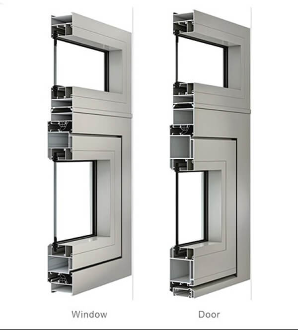 Nhôm Xingfa Class A hệ 65 dành cho cửa đi và cửa sổ