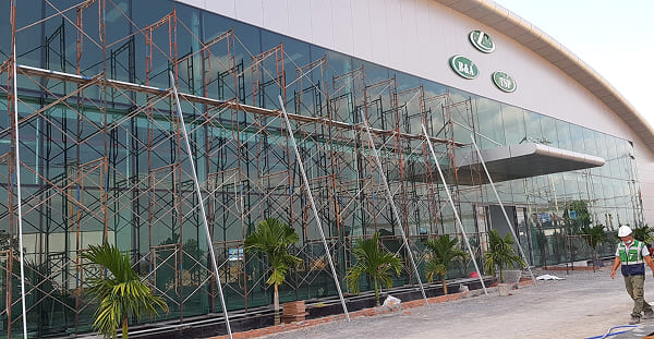 Lắp đặt cửa kính cường lực cho công ty Thiết bị điều hòa B&A, Long An Lắp đặt cửa kính cường lực cho công ty Thiết bị điều hòa B&A, Long An