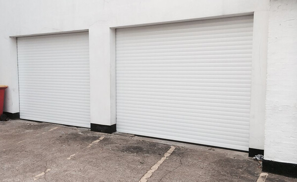 Cửa cuốn Đức Titadoor ứng dụng cho lối vận ra vào của kho hàng