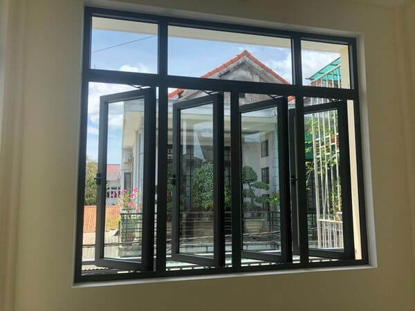 Cửa sổ nhôm kính 4 cánh cho biệt thự