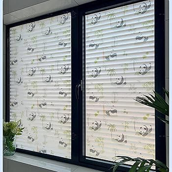 Dán decal giả rèm cho khu vực nhà bếp