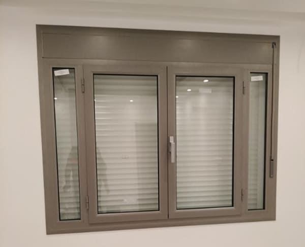 Cửa sổ nhôm kính 2 cánh chịu lực tốt, chống cong vênh