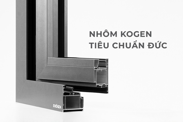Nhôm Kogen thiết kế theo tiêu chuẩn Đức